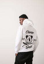 Load image into Gallery viewer, GAME CHANGER Hoodie // white &amp; black
